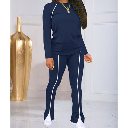 💥✨Oferta especial por tempo limitado com 56% de desconto ✨Conjunto de moletom casual feminino de duas peças