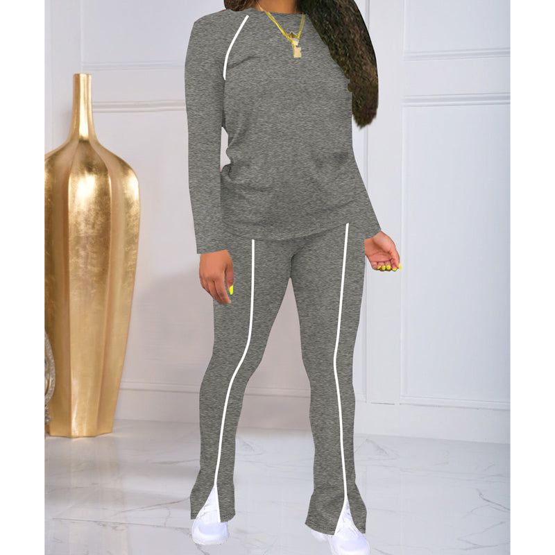 💥✨Oferta especial por tempo limitado com 56% de desconto ✨Conjunto de moletom casual feminino de duas peças