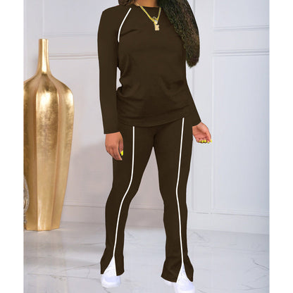 💥✨Oferta especial por tempo limitado com 56% de desconto ✨Conjunto de moletom casual feminino de duas peças