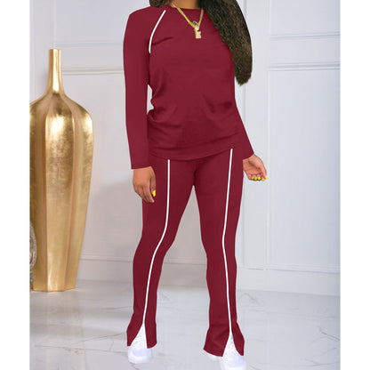 💥✨Oferta especial por tempo limitado com 56% de desconto ✨Conjunto de moletom casual feminino de duas peças