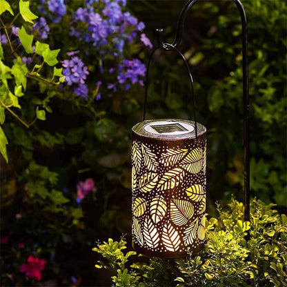 🌻✨ Lanterna solar de girassol – luz decorativa mágica para jardim e pátio