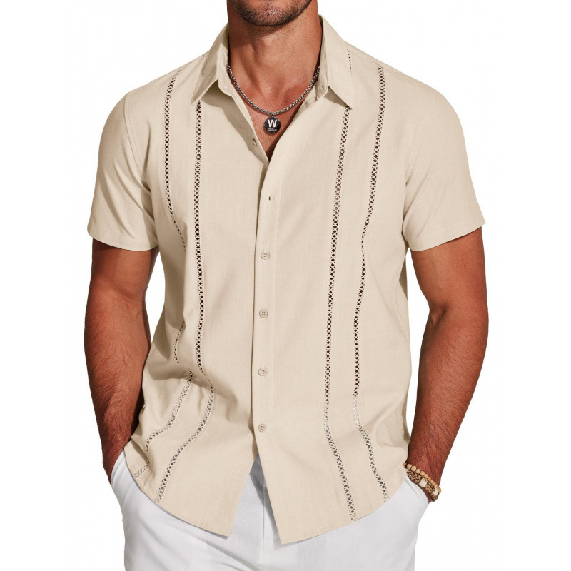 💐50% OFF ! Men's Button-Down Shirt – Breathable & Quick-Dry 🏃💨【Flash Sale】