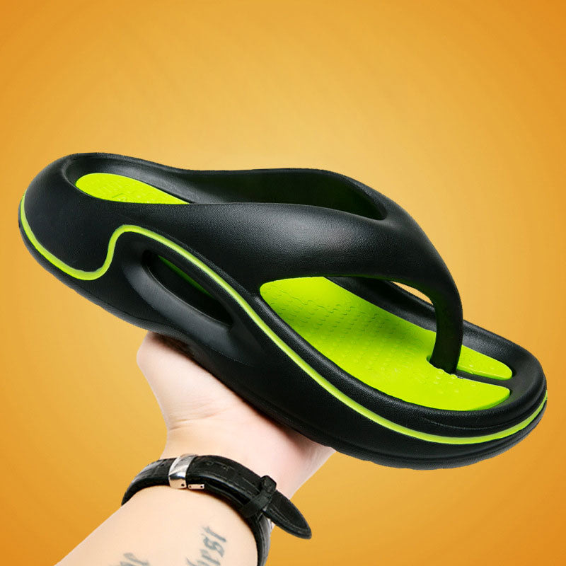 Comfortable Summer Flip Flops with Thick Soles
