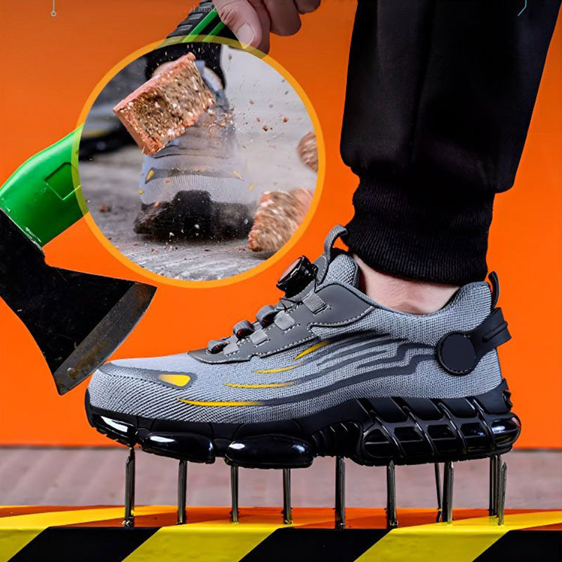 Knob Anti-Smash Anti-Slip Safety Sneakers