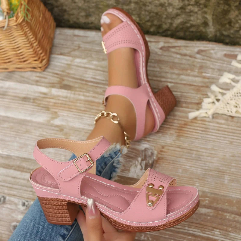 Women's Chunky Heel Sandals