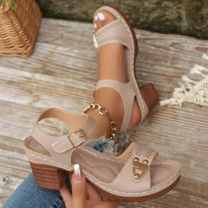 Women's Chunky Heel Sandals