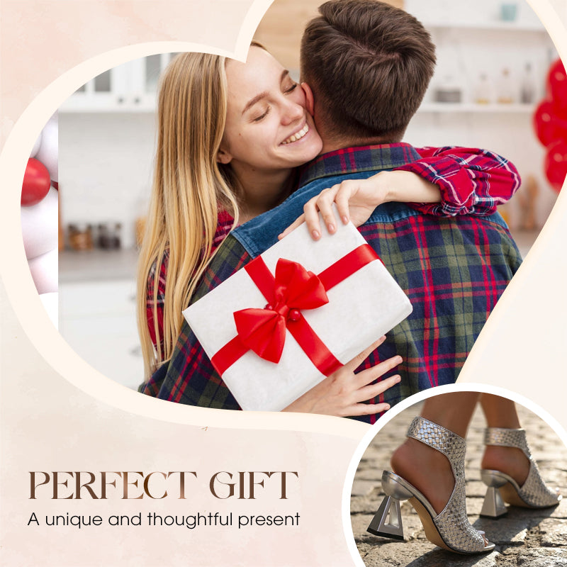 Women's Elegant Peep-Toe Heeled Sandals