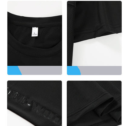 Men's Short Sleeve Top & Shorts 2-Piece Set