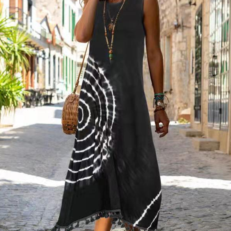 Women's Casual Sleeveless Midi Dress