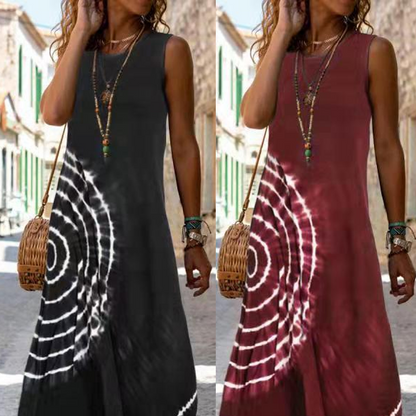 Women's Casual Sleeveless Midi Dress