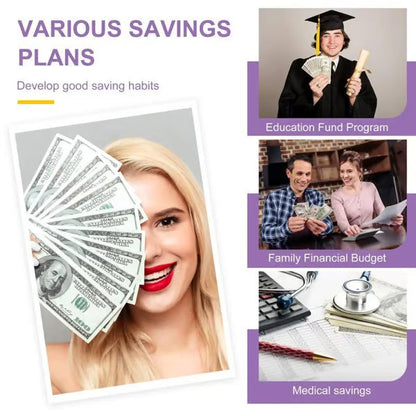 🎁LAST DAY SALE 70% OFF✉️100 Envelope Challenge Binder, Savings Challenges Book with Envelopes💸
