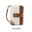 Women's Retro Style RFID Blocking Tri-fold Wallet