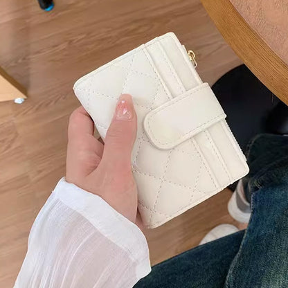 Women's Fashion Small Wallets with Zipper