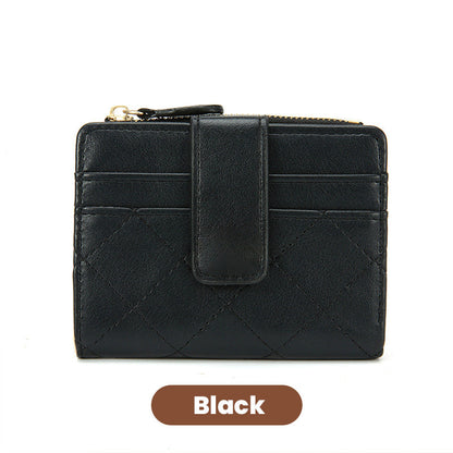 Women's Fashion Small Wallets with Zipper