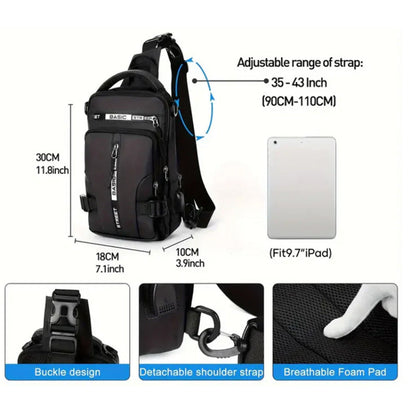 Stylish Casual Shoulder Multifunctional Crossbody Bag