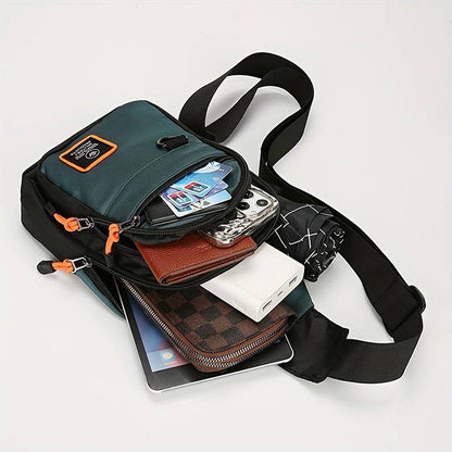 Waterproof Multi-pocket Crossbody Sling Bag