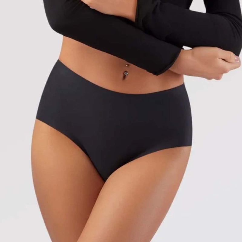 Women's Seamless High Waisted Animal Print Underwear