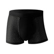 Ice Silk Mesh Breathable Antibacterial Boxer Briefs