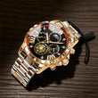 Men's Luminous Waterproof Flywheel Quartz Watch