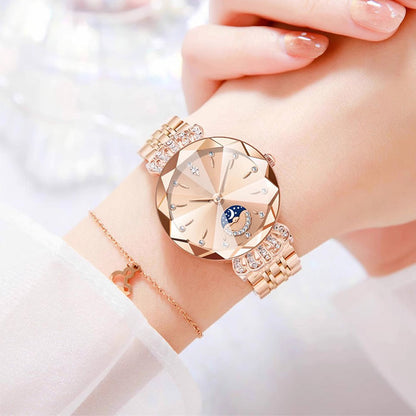 Fashionable Star & Moon Watch for Women