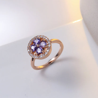 Luxury Zircon Spinner Jewelry Set