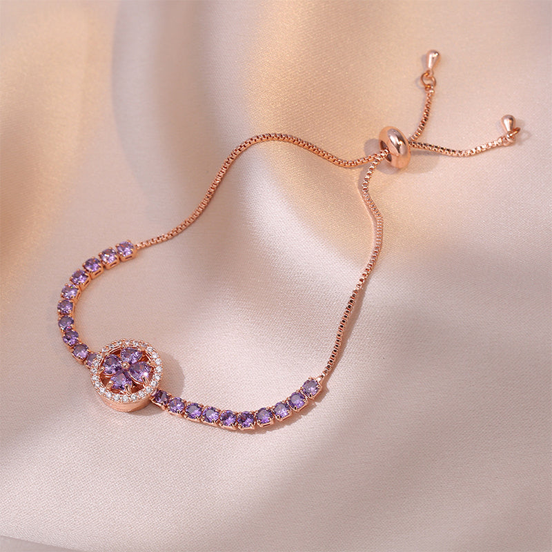 Luxury Zircon Spinner Jewelry Set
