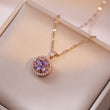 Luxury Zircon Spinner Jewelry Set