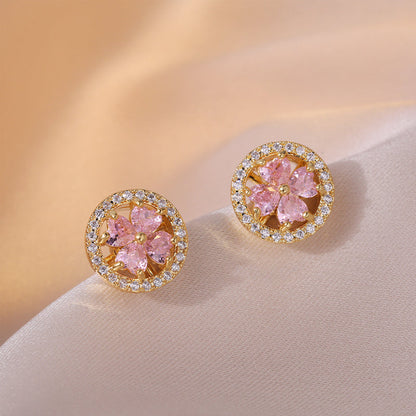 Luxury Zircon Spinner Jewelry Set