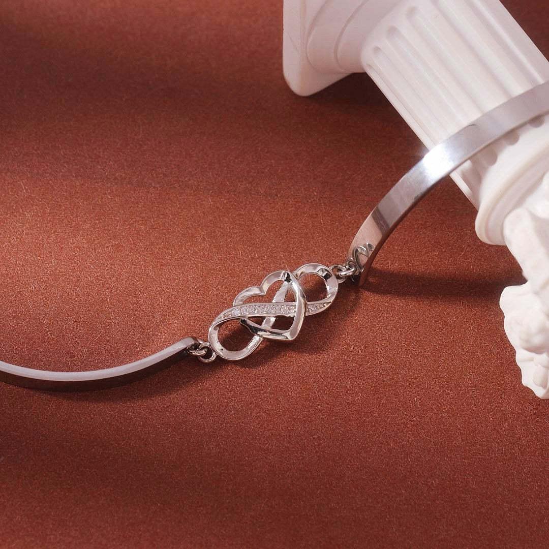 INFINITY HEART BRACELET 💖