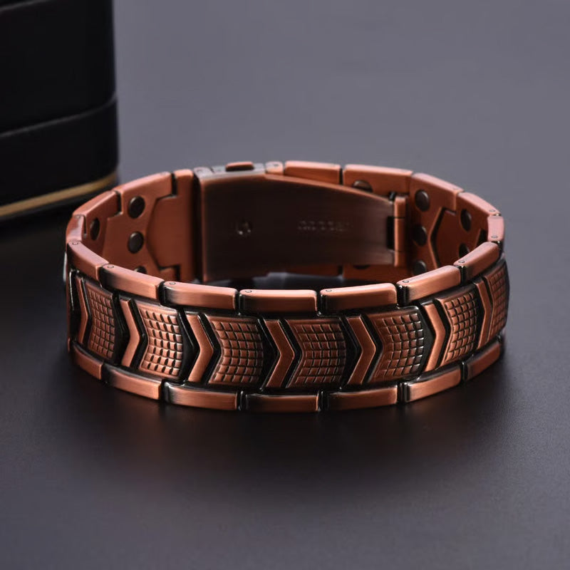 Vintage Magnetic Copper Bracelet