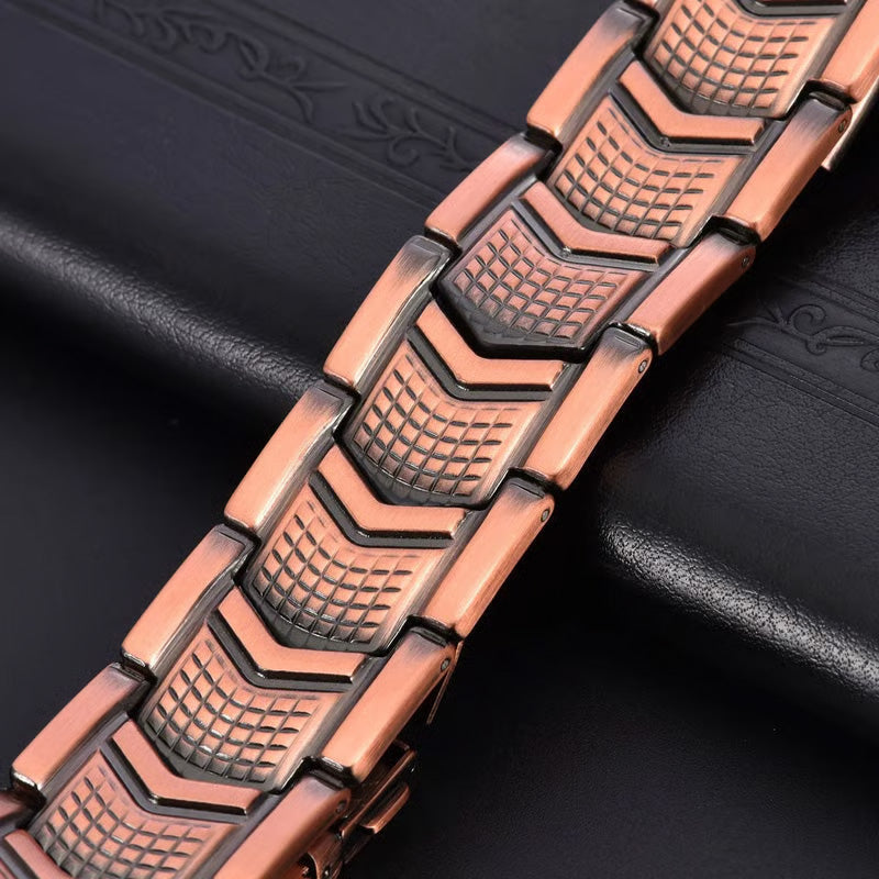 Vintage Magnetic Copper Bracelet