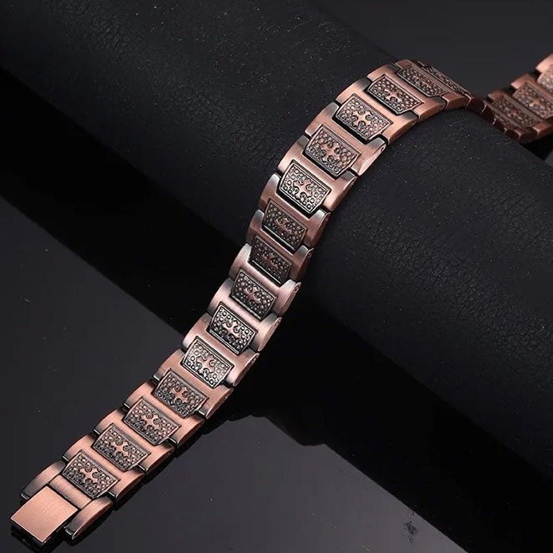 Vintage Magnetic Copper Bracelet
