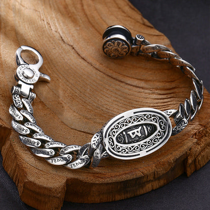 Men's Antique Totem Fortune Bracelet