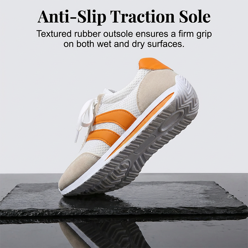 Women's Casual Lace-Up Mesh Sneakers