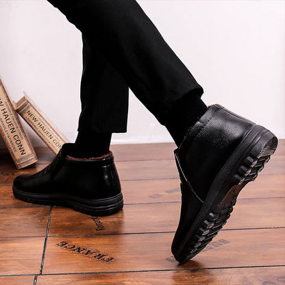 [Best Gift For Him] Men's Comfortable Plush Lined Warm Snow Boots