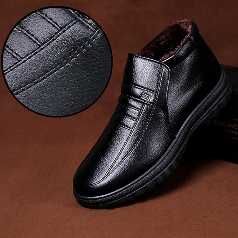 [Best Gift For Him] Men's Comfortable Plush Lined Warm Snow Boots