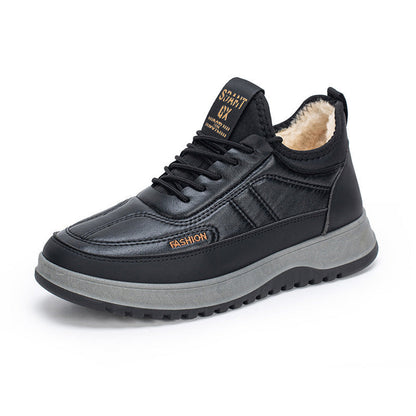 Men's Comfortable Warm Shoes: Waterproof & Slip-Resistant