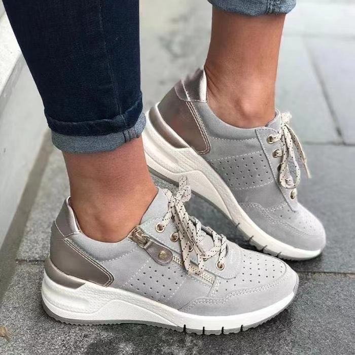 Women's Comfort Side Zipper Shoes