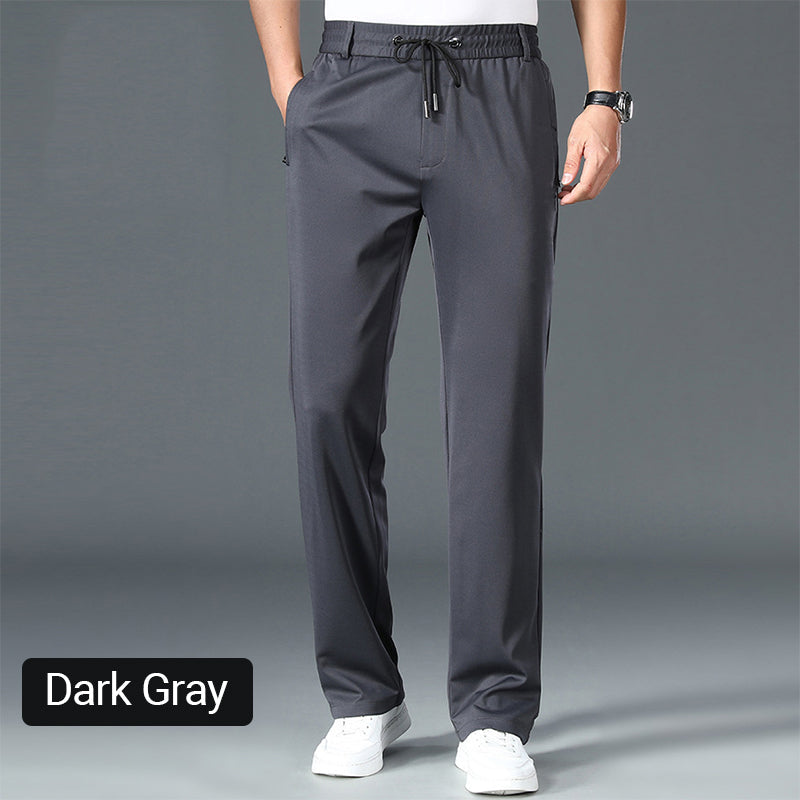 Man's High Stretch Straight Leg Pants