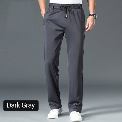 Man's High Stretch Straight Leg Pants