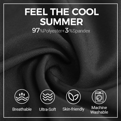 Man's High Stretch Straight Leg Pants