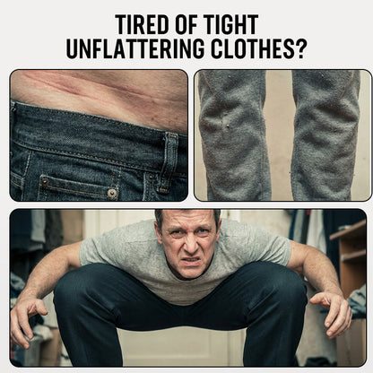 Men's Loose-Fit Drawstring Pants with Pockets