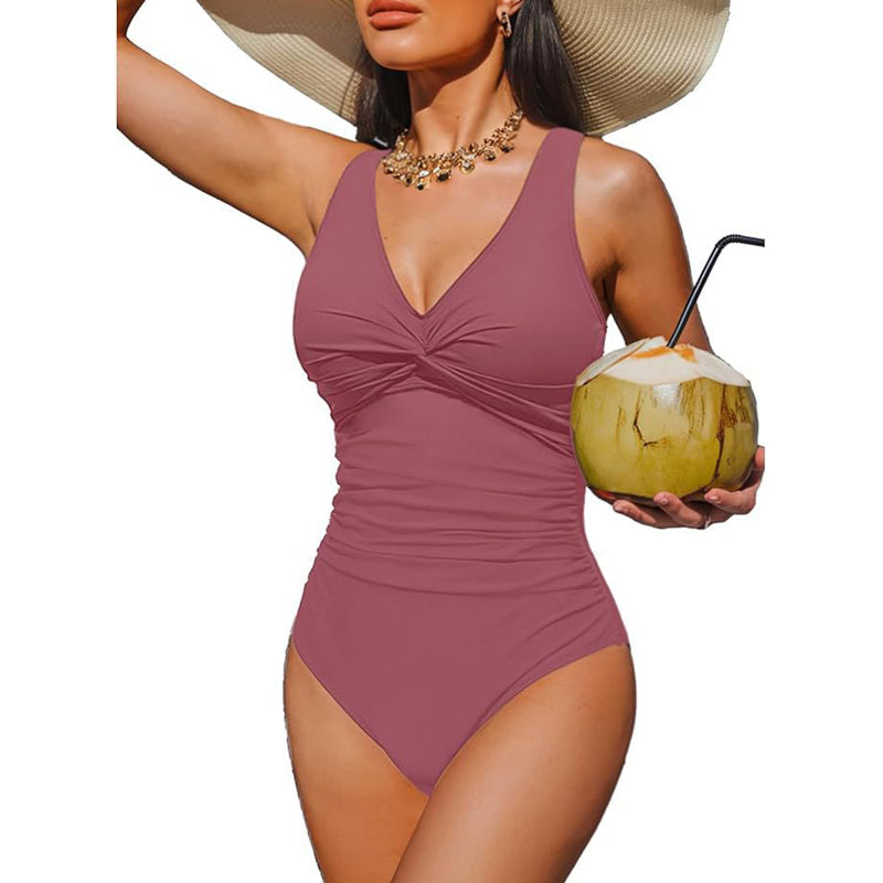 💥מבצע מיוחד 49% הנחה👙בגד ים שלם לנשים עם מחטבת בטן