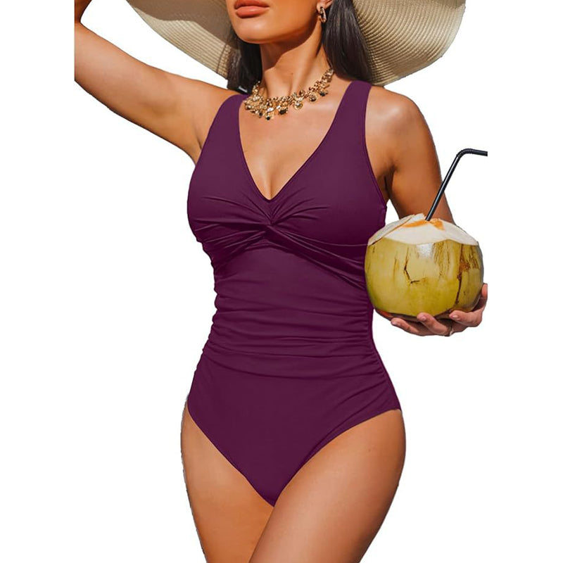 💥מבצע מיוחד 49% הנחה👙בגד ים שלם לנשים עם מחטבת בטן