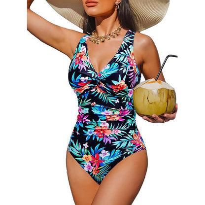 💥מבצע מיוחד 49% הנחה👙בגד ים שלם לנשים עם מחטבת בטן