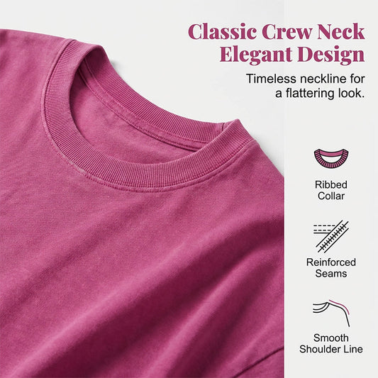 Women's Washed Vintage Oversized T-Shirt