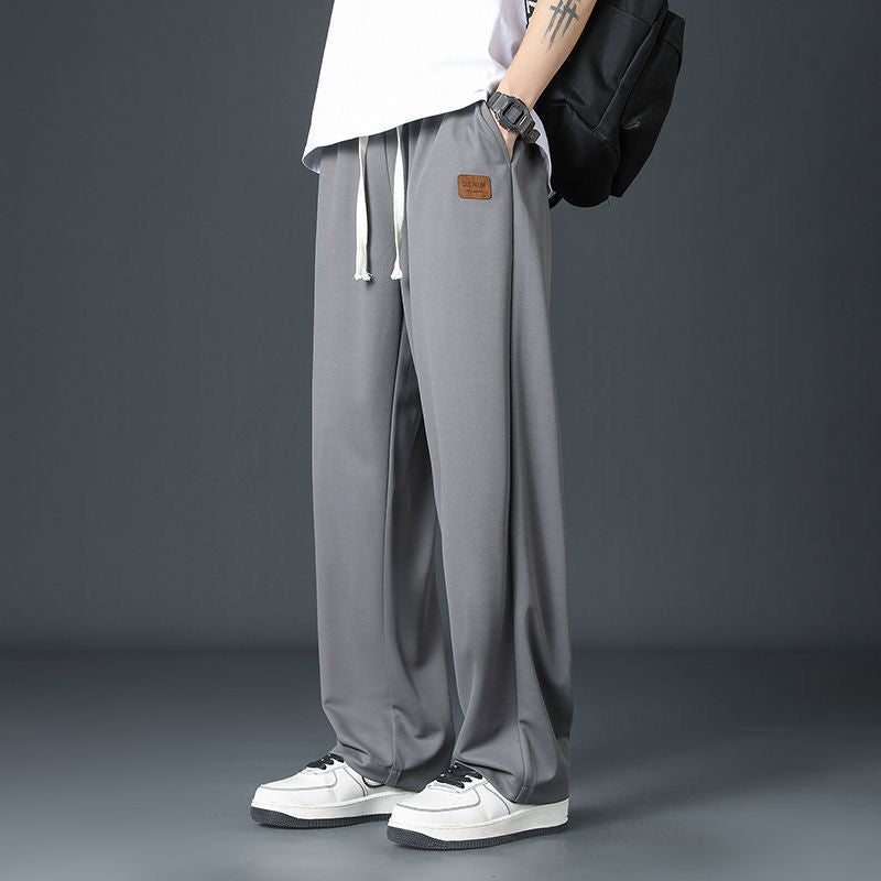 🥳2026 HOT SALE🥳👖 50% OFF! Stretch Straight‑Leg Pants – Breathable, wrinkle‑resistant fabric. Multi‑pockets for essentials, drawstring for custom fit. Versatile for any casual scene. 🏃‍♂️💫
