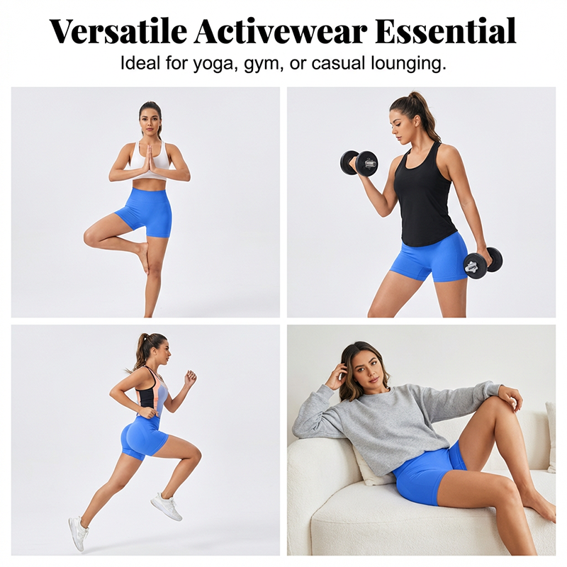 🥳PROMOÇÃO QUENTE DE 2026🥳Shorts de fitness sem costura na cor pêssego – Cintura alta com efeito modelador da barriga e efeito lifting no bumbum. Respiráveis e resistentes a agachamentos. Perfeitos para ioga ou uso diário. 🧘‍♀️✨