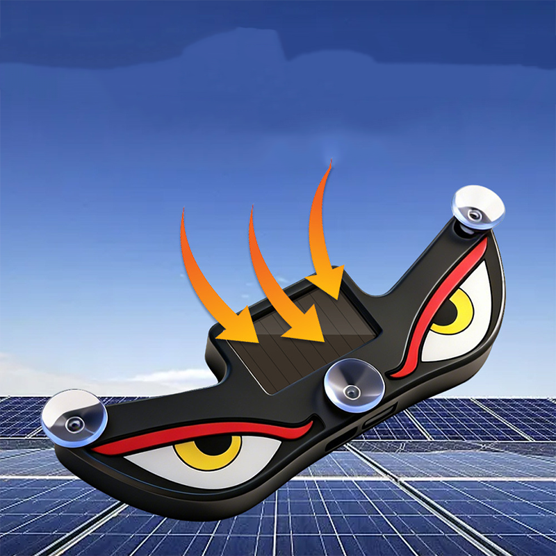 🔥 Promoção Quente 50% de Desconto 🌟Luz de Alerta LED Olho do Diabo Solar: Brilhe com Estilo 🚗💡