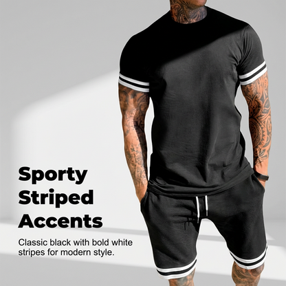 🥳2026 HOT SALE🥳💞50% OFF NOW!🔥Casual Short Sleeve T-Shirt & Shorts Set